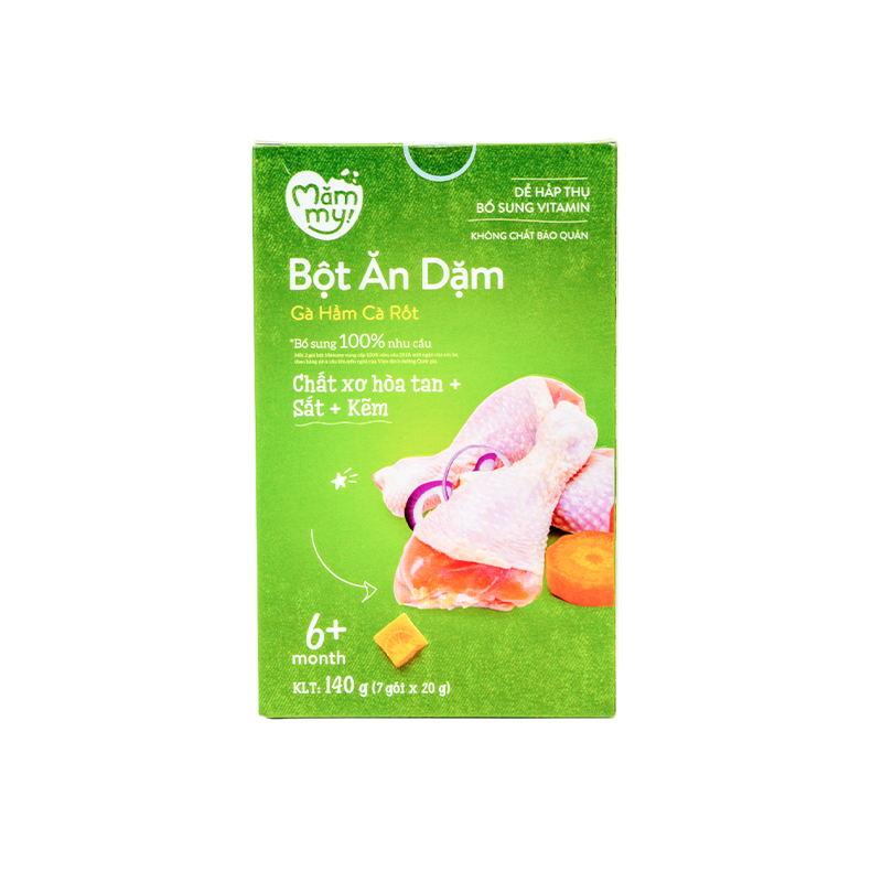 Bột Ăn Dặm Mămmy Gà Hầm Cà Rốt