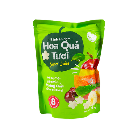 Bánh Ăn Dặm Mămmy Vị Hoa Qủa Tươi