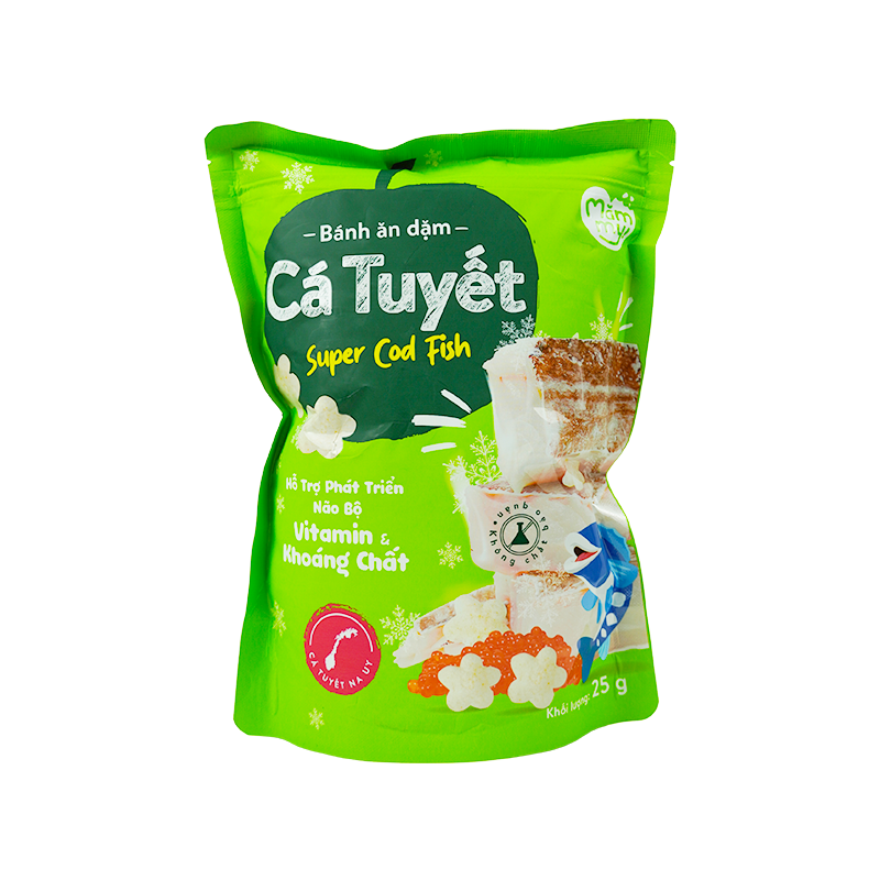 Bánh Ăn Dặm Mămmy Vị Cá Tuyết