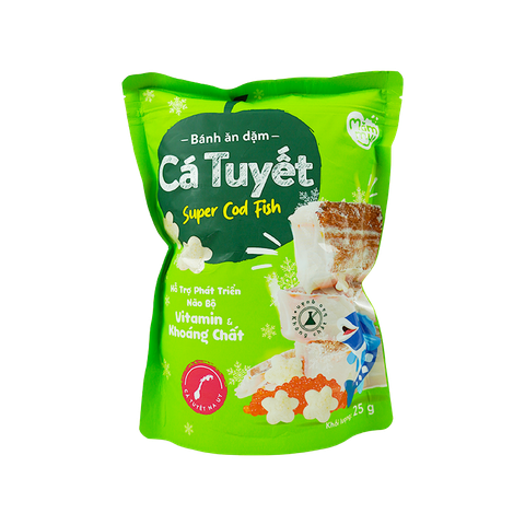 Bánh Ăn Dặm Mămmy Vị Cá Tuyết
