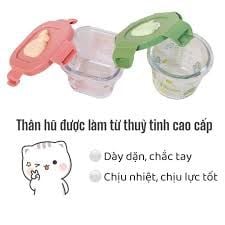 Trữ Thức Ăn Misan Nắp Nhựa Khóa Lock 230ML