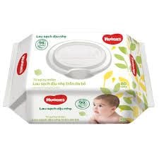 Khăn Ướt Không Mùi Huggies 80M