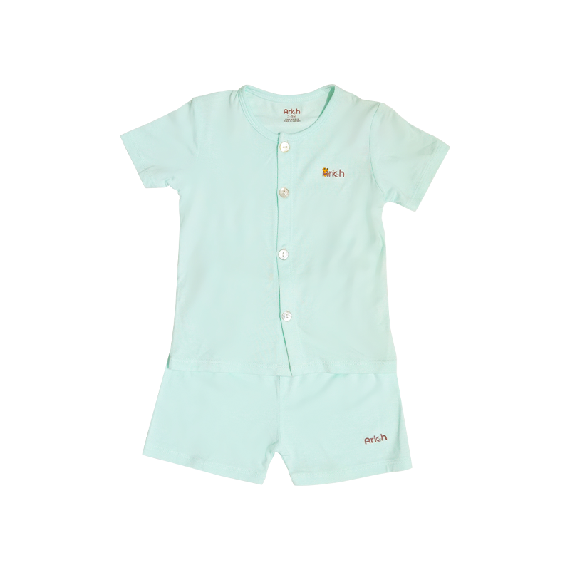 Bộ Cài Ngắn Arich Cài Giữa 3-6M Xanh Ngọc