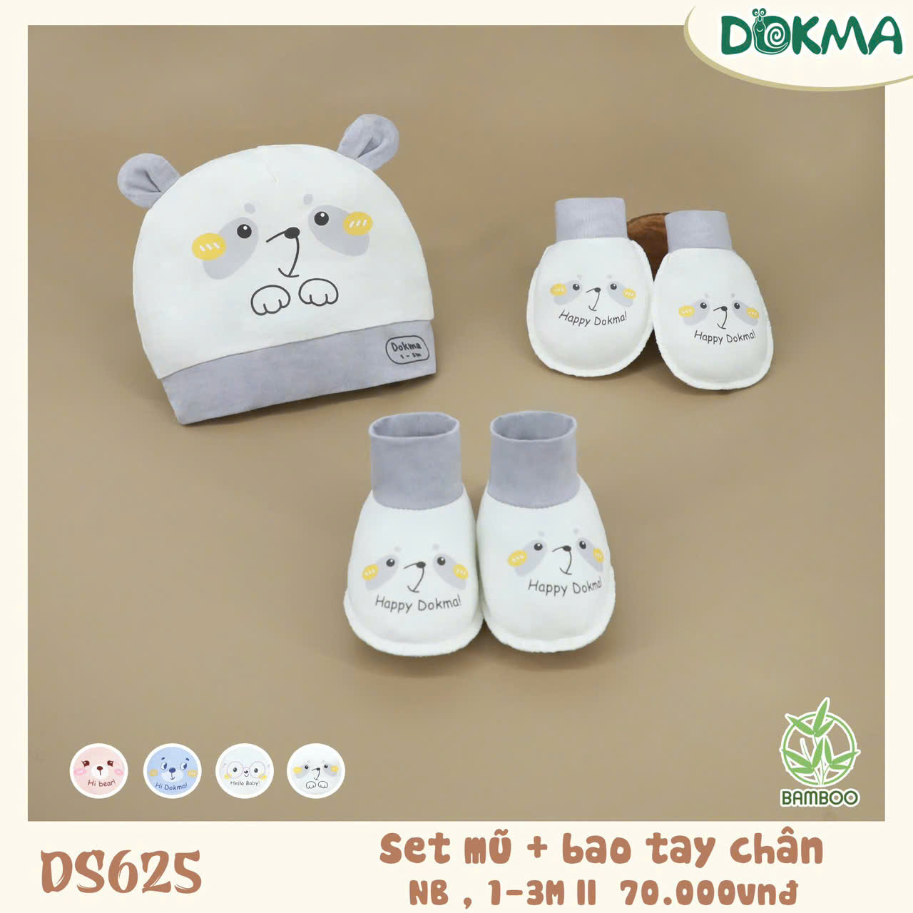 Set Nón - BTC Dokma DS625