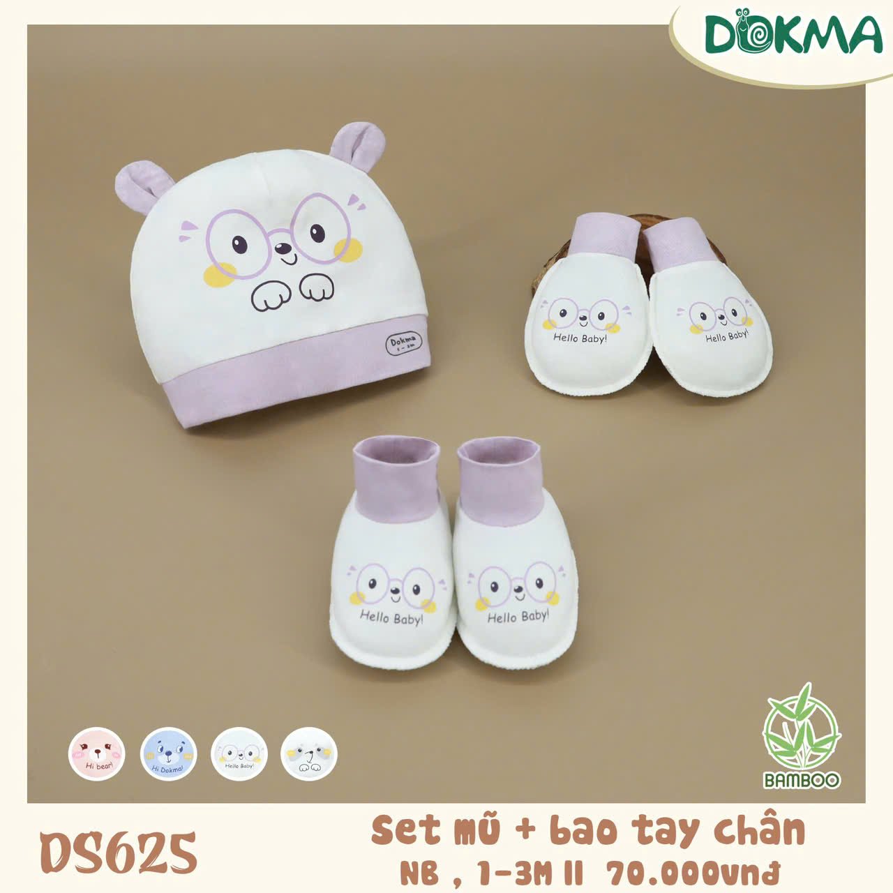 Set Nón - BTC Dokma DS625