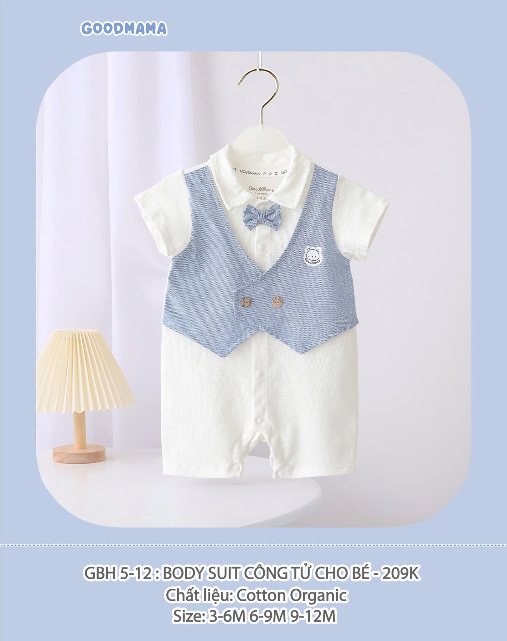 Body Cộc Goodmama Gbh5-12