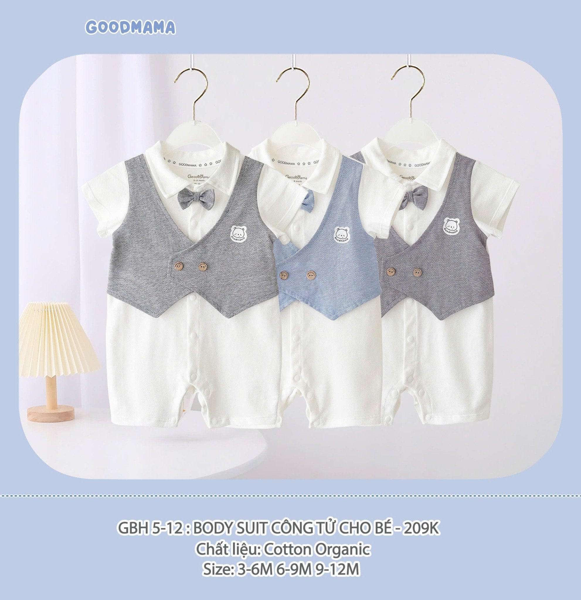 Body Cộc Goodmama Gbh5-12