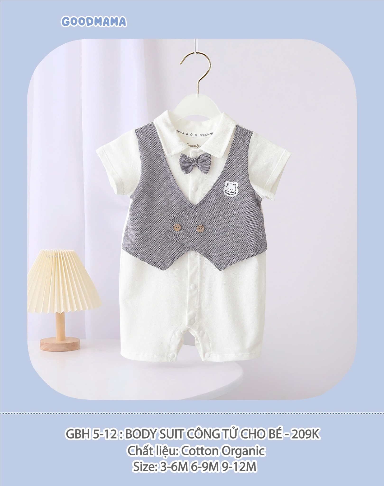 Body Cộc Goodmama Gbh5-12