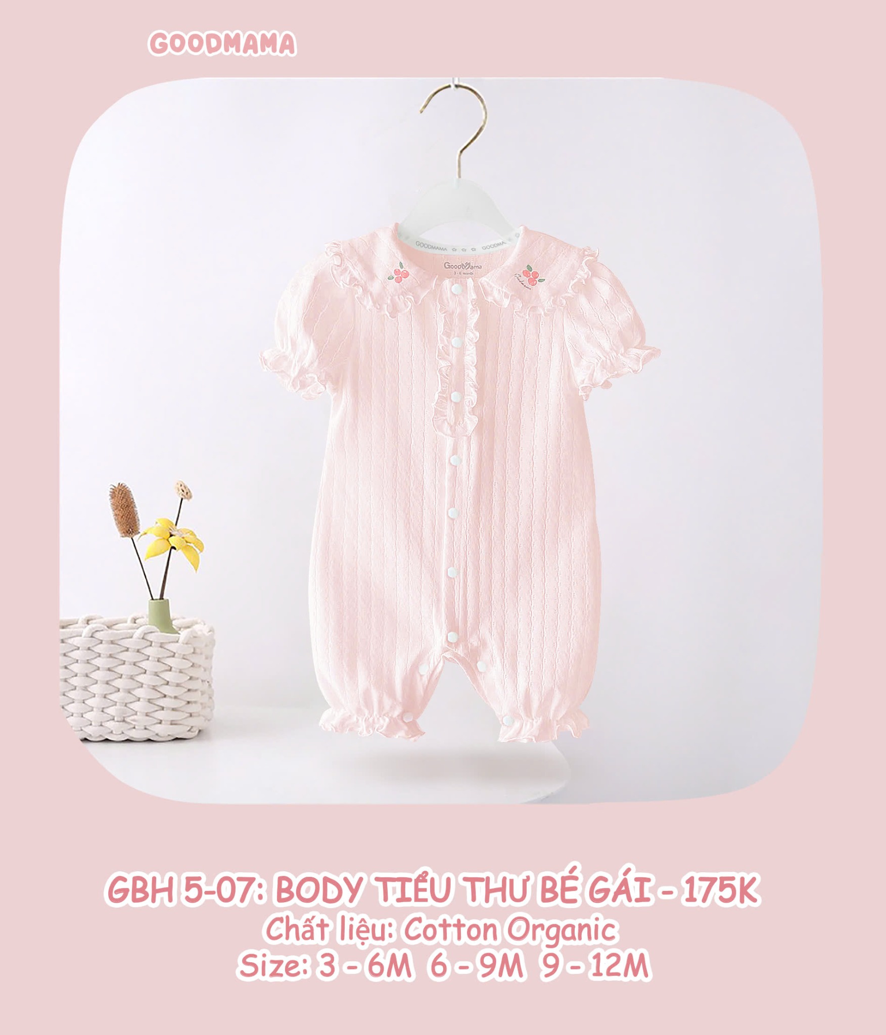 Body Cộc Goodmama Gbh5-07