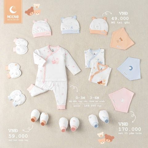 Bộ Cài Dài Moon DCL02