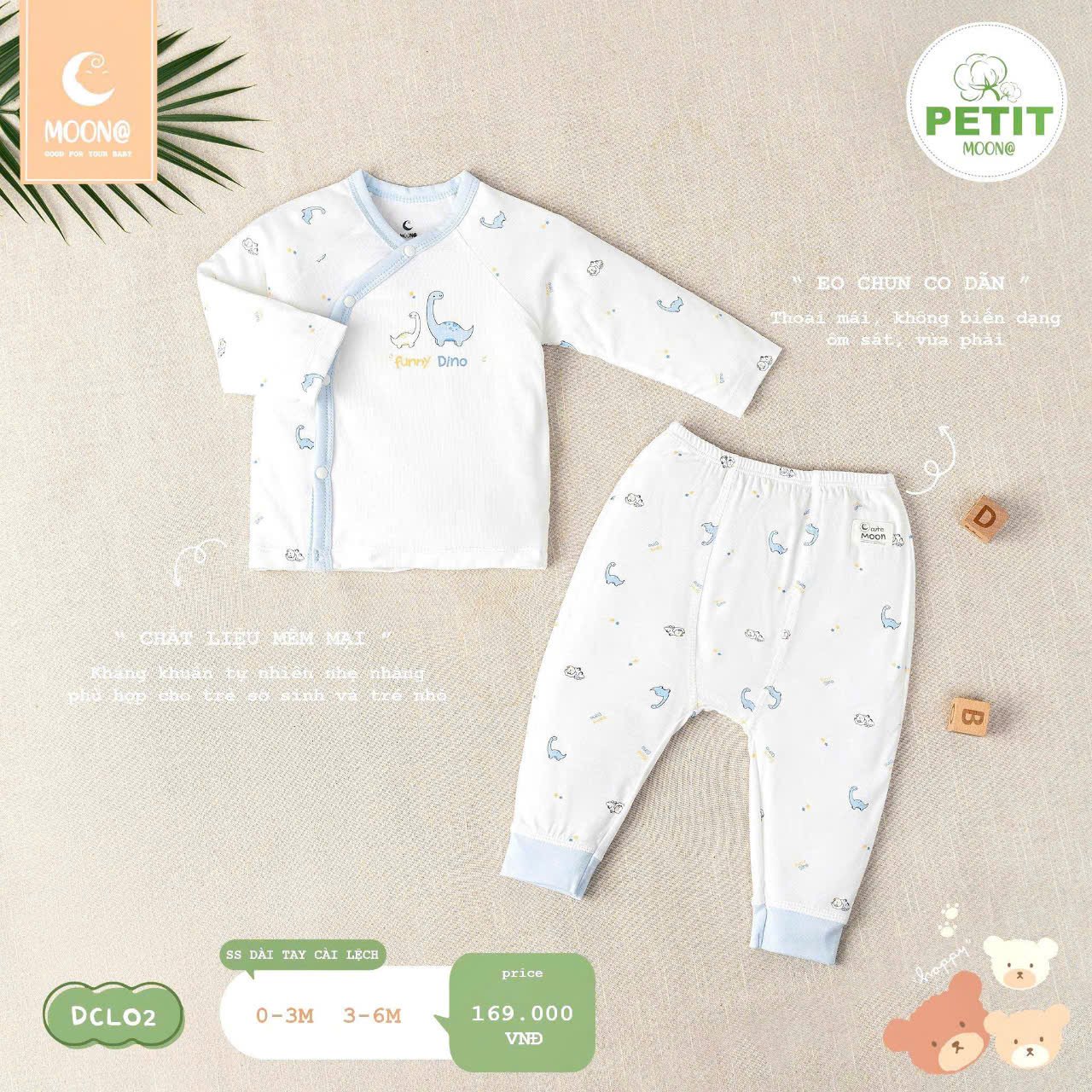 Bộ Cài Dài Moon DCL02