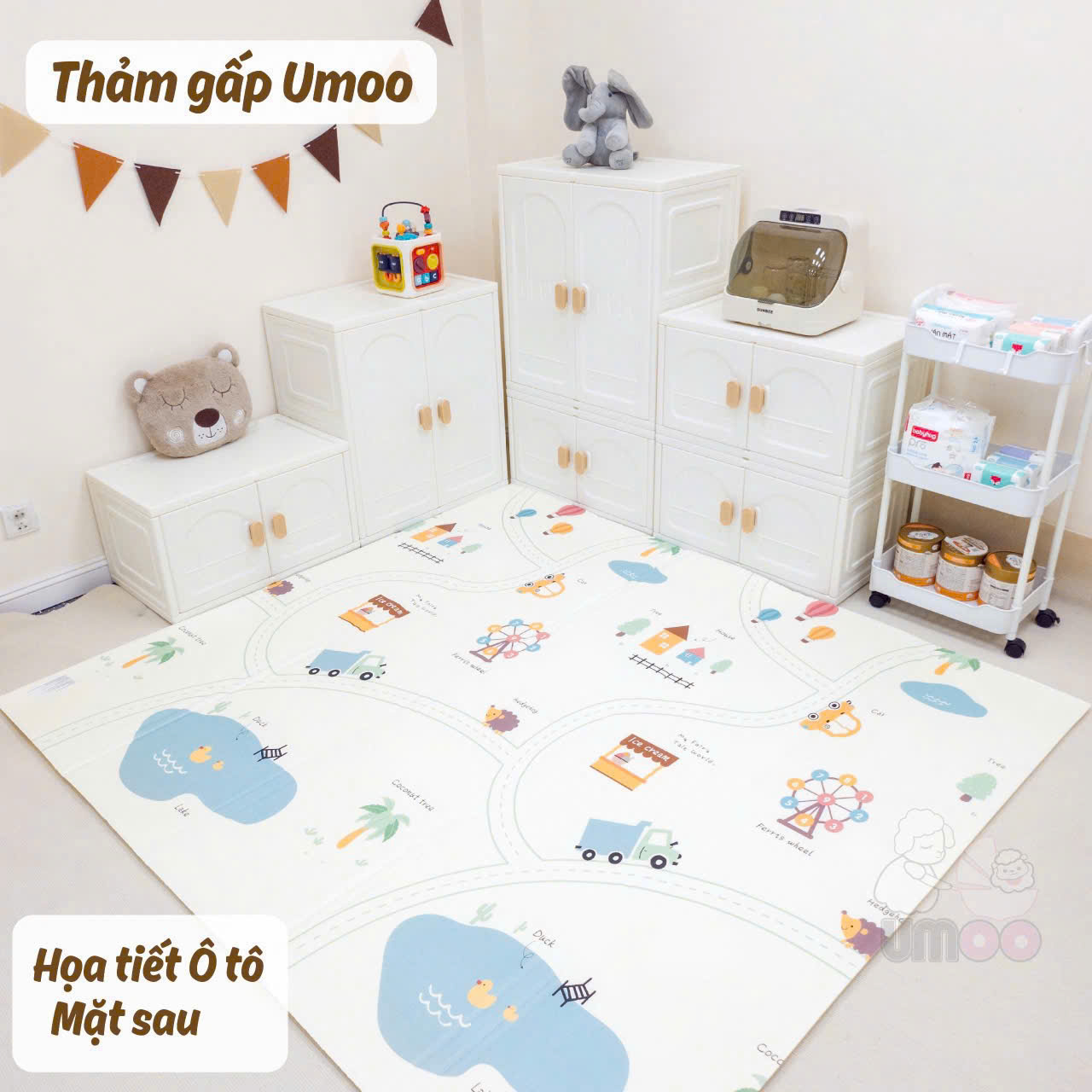 Thảm Gấp Umoo 1.5Cm Um-0766