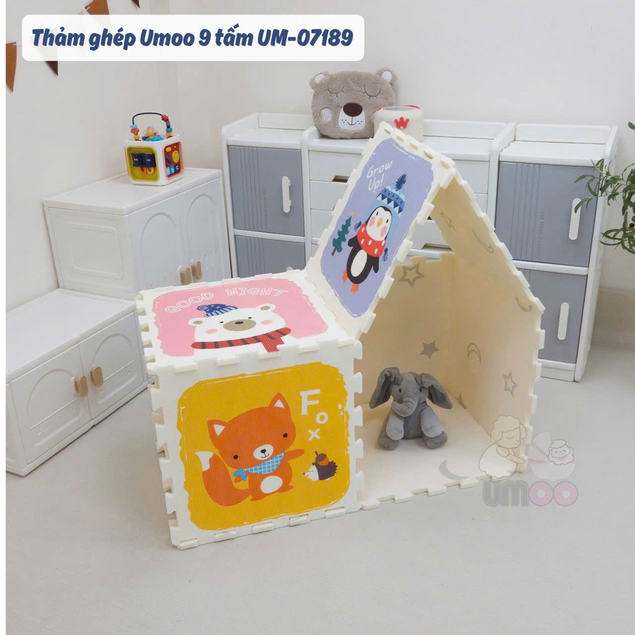 Thảm Ghép Umoo 9 Tấm Um-07189