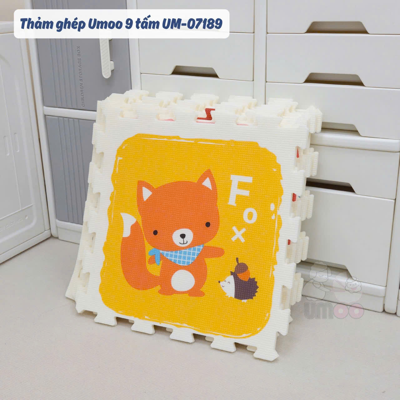 Thảm Ghép Umoo 9 Tấm Um-07189