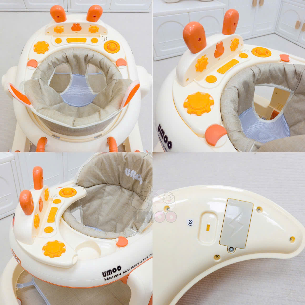Xe Tập Đi Umoo Thỏ Um-02190