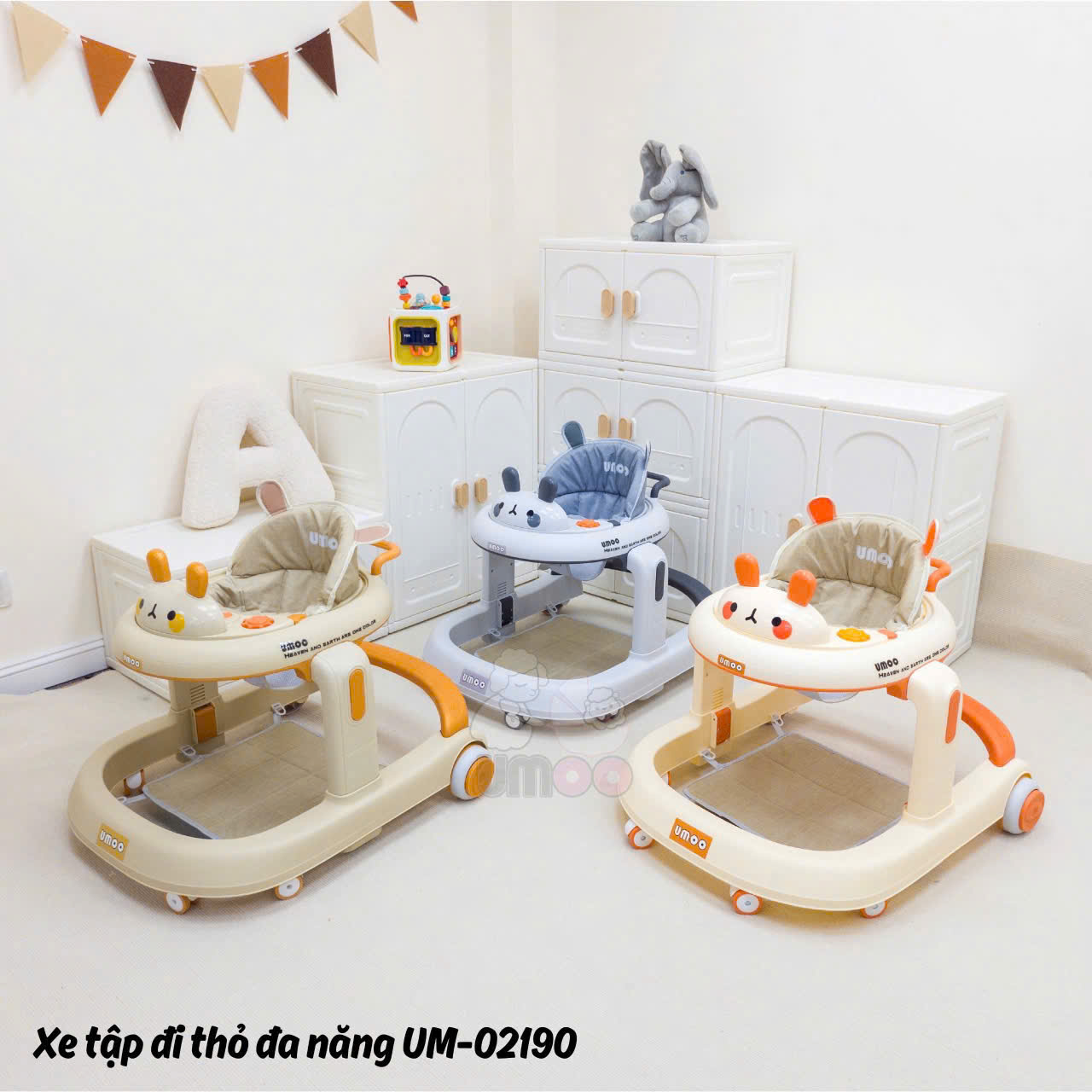 Xe Tập Đi Umoo Thỏ Um-02190