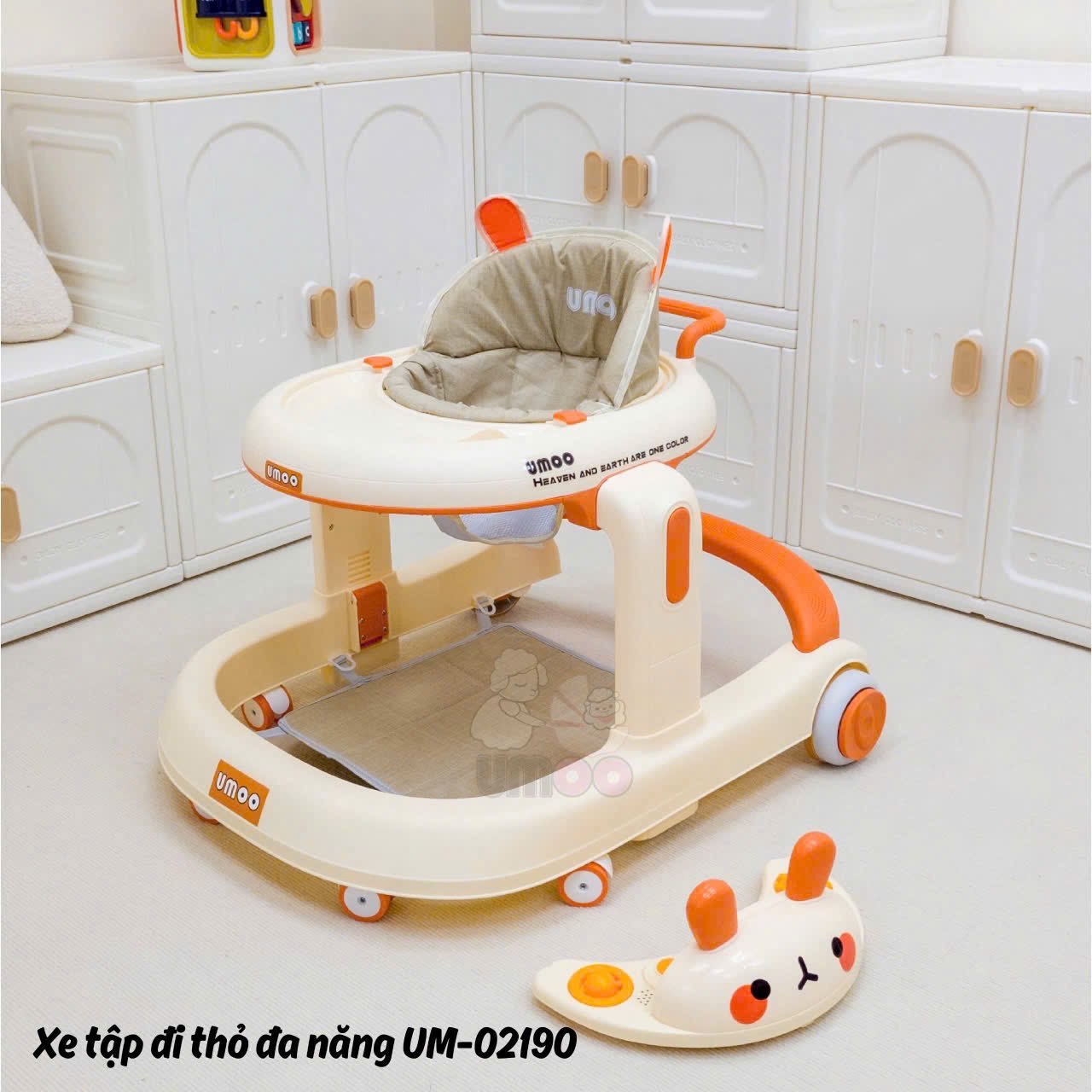 Xe Tập Đi Umoo Thỏ Um-02190