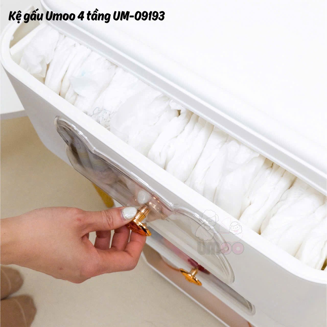 Kệ Umoo Gấu 4 Tầng Um-09193