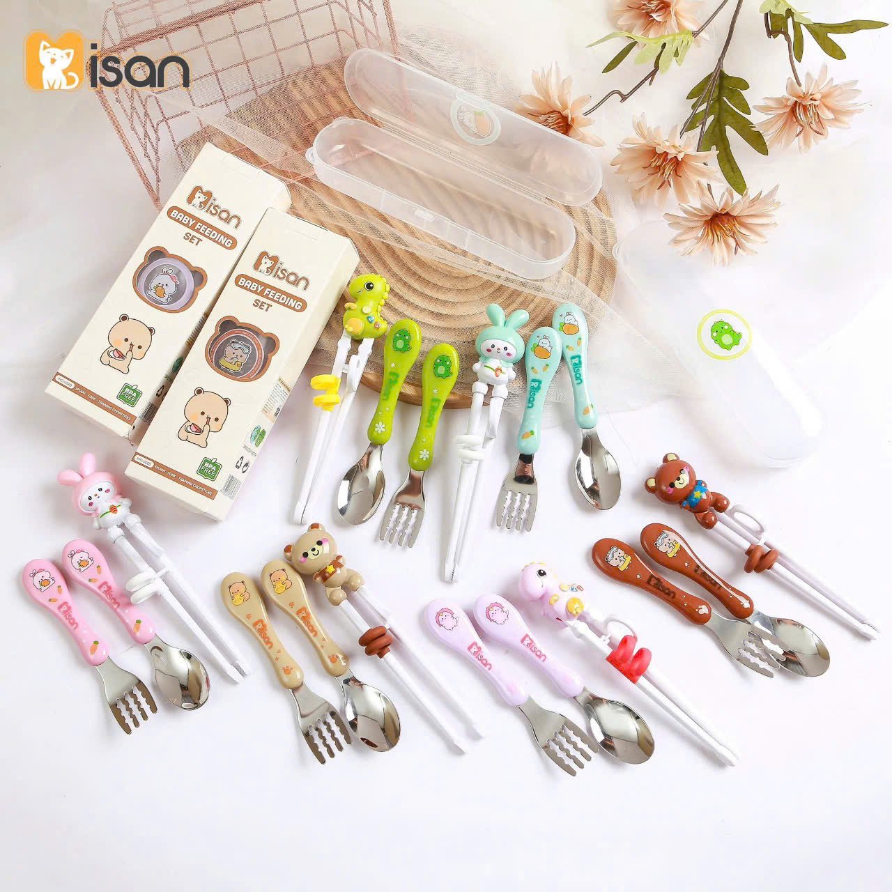Set Thìa Misan Đũa+Hộp Nhựa