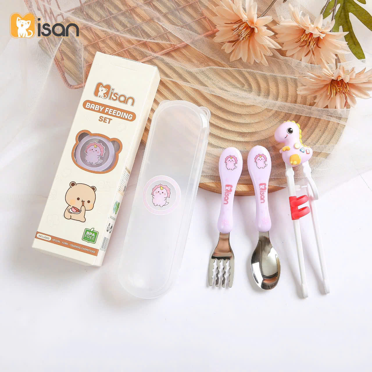 Set Thìa Misan Đũa+Hộp Nhựa
