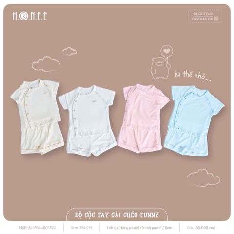 Bộ Cài Ngắn Hrnee Funny HT Gấu