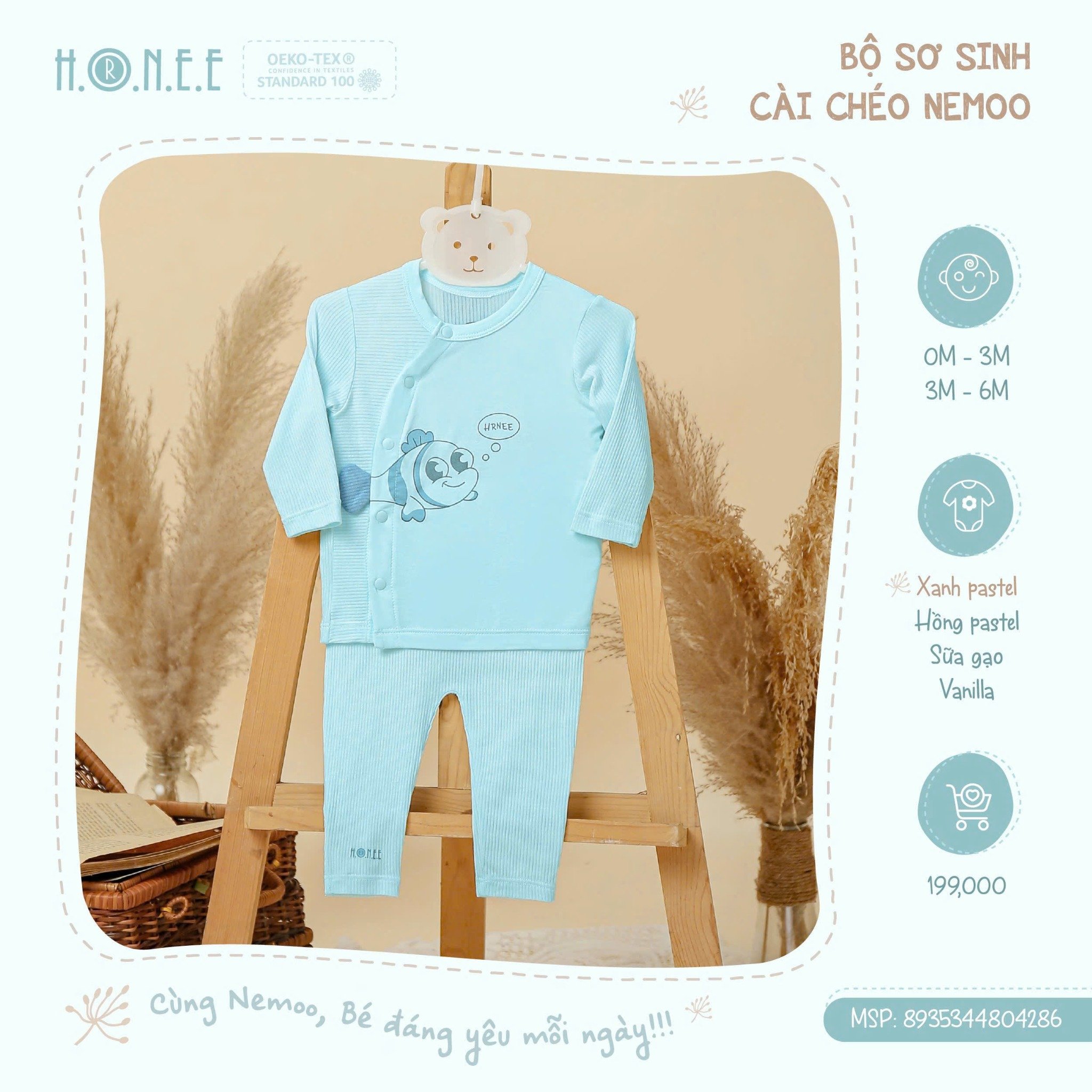 Bộ cài Dài Hrnee Nemoo