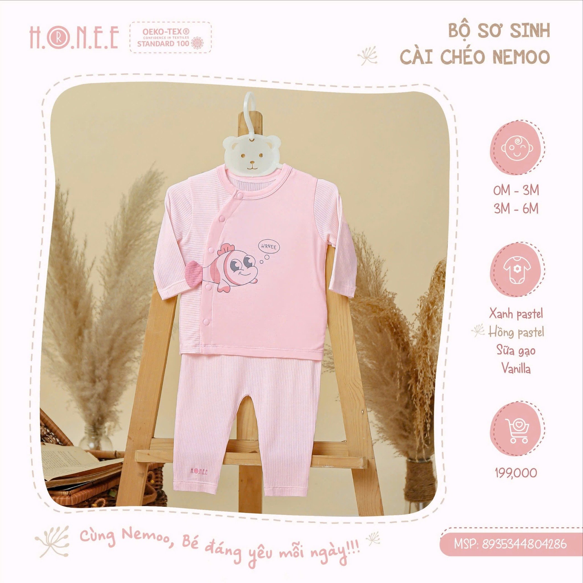 Bộ cài Dài Hrnee Nemoo
