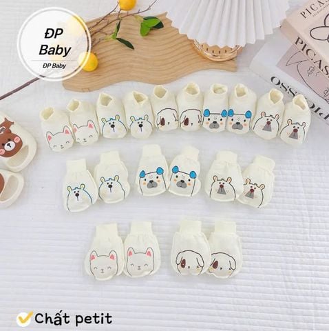 Bao Tay Chân OT Họa Tiết Hình Thú Đáng Yêu