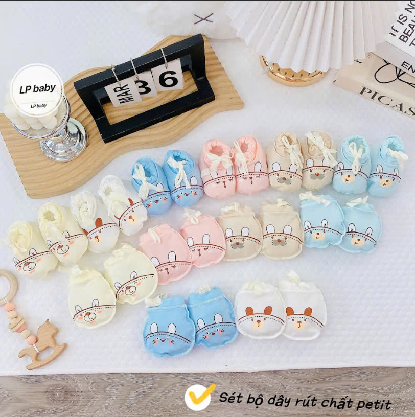 Bao Tay Chân OT Họa Tiết Hình Thú Đáng Yêu