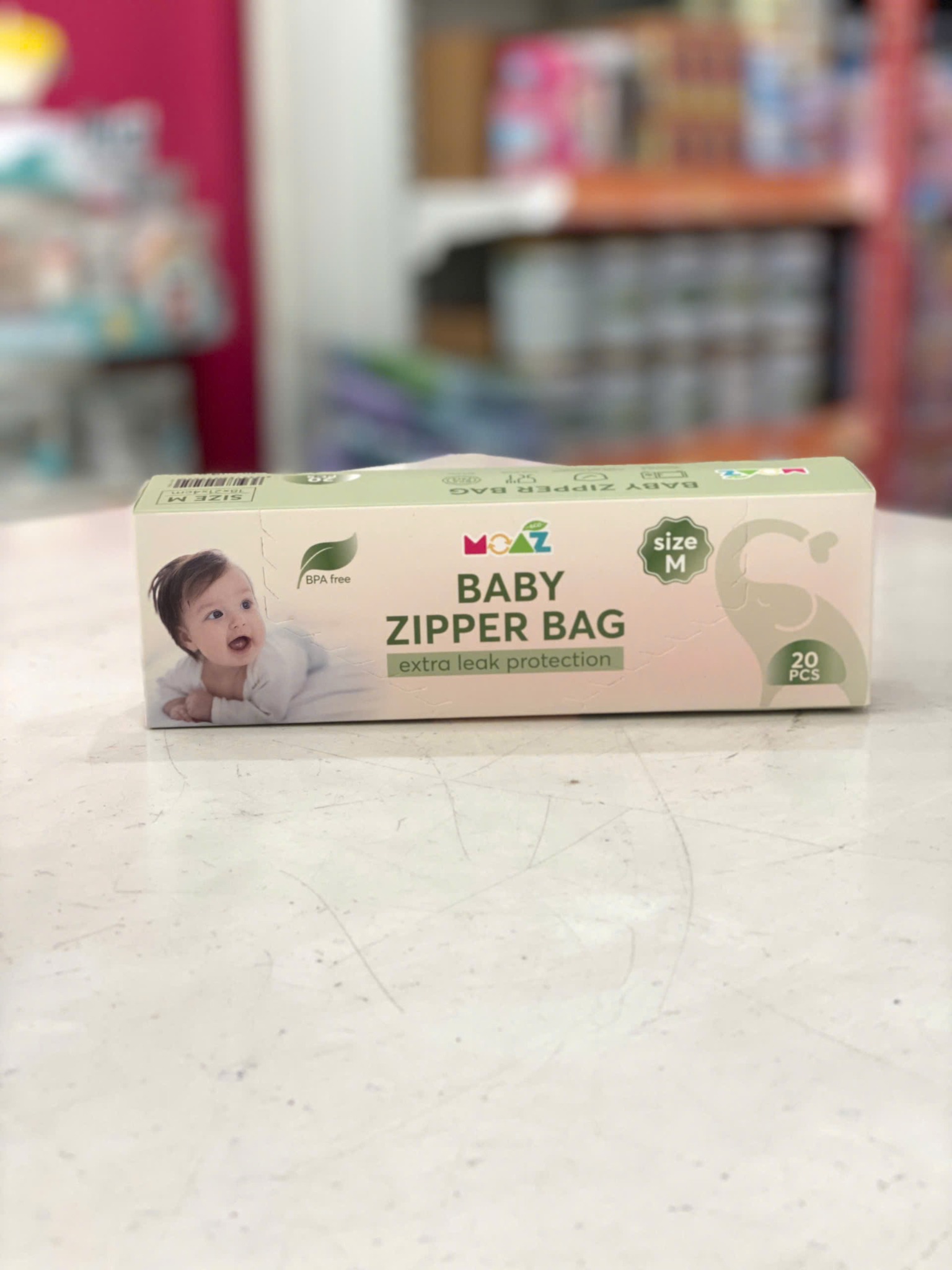 Túi Zipper Moaz Bebe Size M
