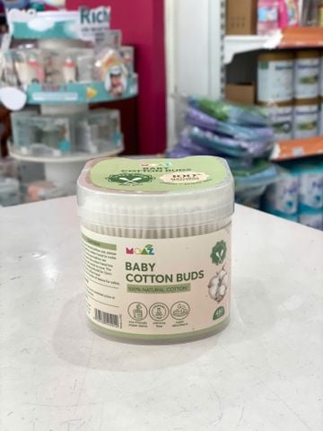 Tăm Bông Moaz Bebe Hộp 480 PCS