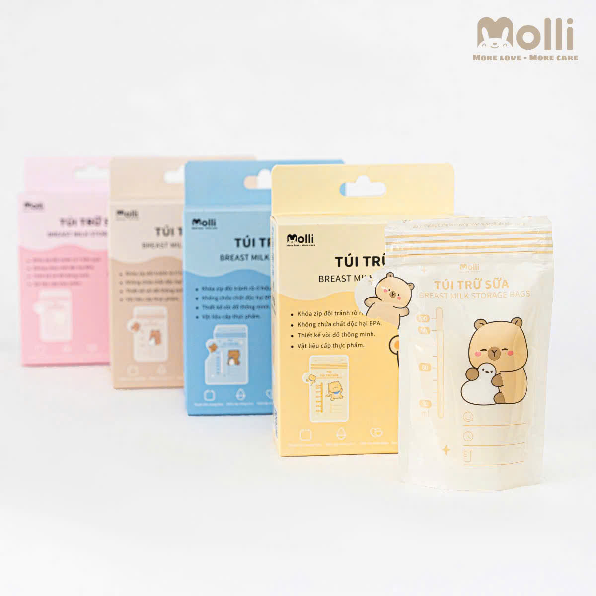 Túi Trữ Sữa Molli MOL3015 100ML