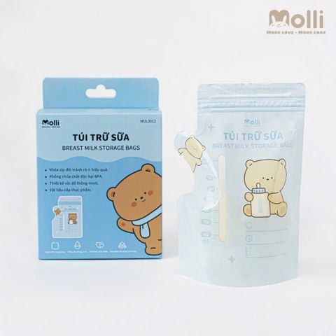 Túi Trữ Sữa Molli MOL3012 250ML