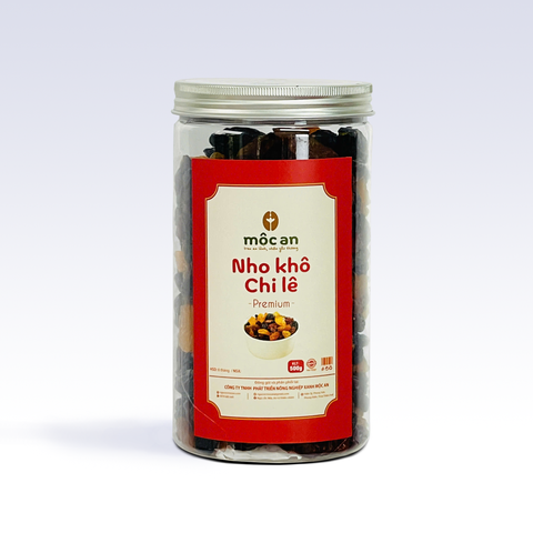 Nho khô Chi Lê, nhãn đỏ tết, 500g