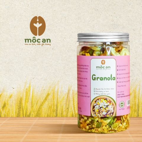 Granola 500g, nhãn đỏ tết