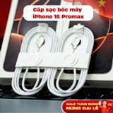  Cáp Sạc Type C -C Bóc máy 16 Pro Max 