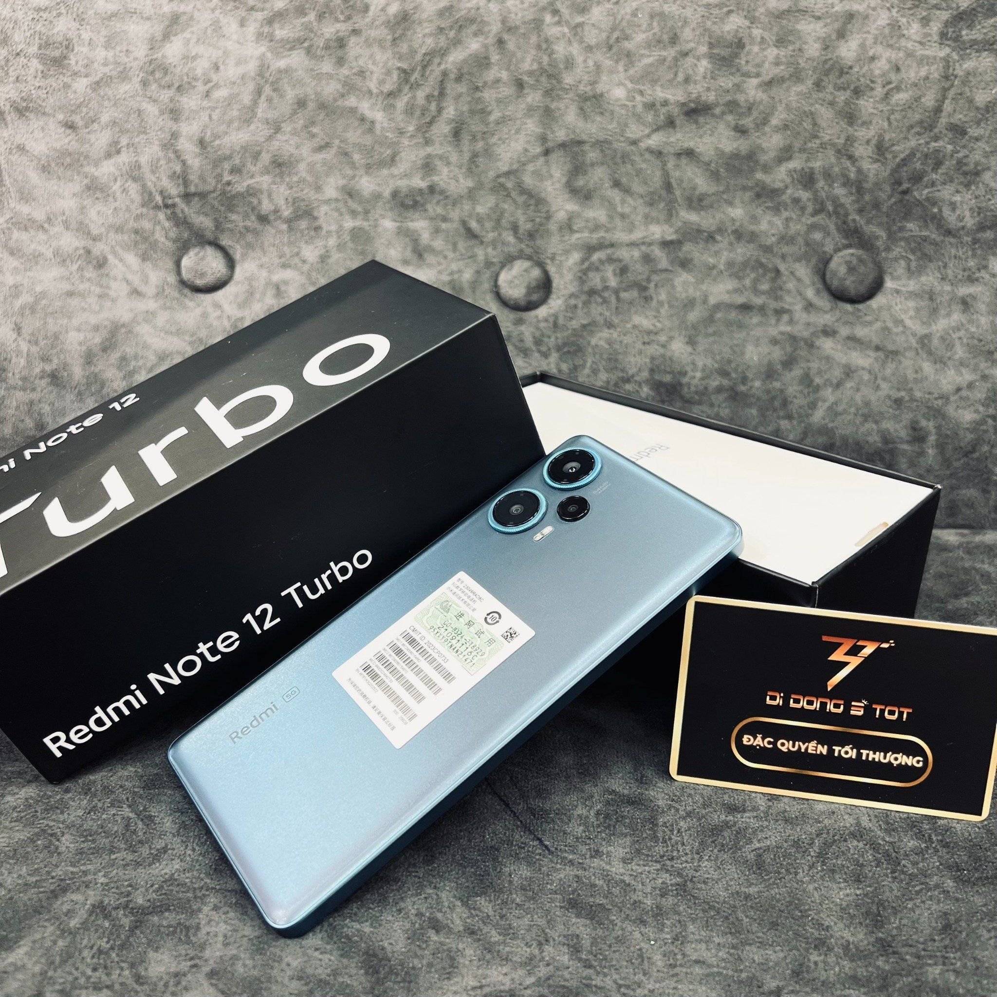 Xiaomi Redmi Note 12 Turbo 5G (12GB - 265GB) – DI ĐỘNG 3 TỐT