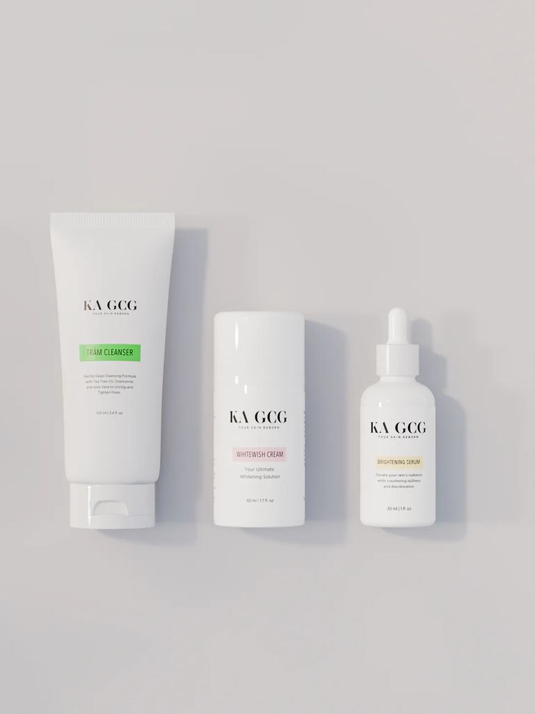 Bộ Dưỡng Trắng Da Mặt Radiance KA GCG