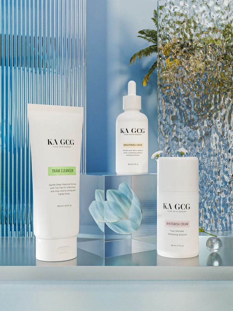Bộ Dưỡng Trắng Da Mặt Radiance KA GCG