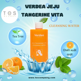  VERDEA JEJU TANGERINE VITA CLEANSING WATER- Nước tẩy trang VERDEA JEJU TANGERINE VITA 