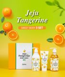  JEJU TANGERINE SWEET BODY SET OF 3- Bộ 3 sản phẩm chăm sóc cơ thể JEJU TANGERINE 