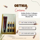  ORTHIA PERFECT COLLAGEN INTENSIVE AMPOULE EYE BEAUTY SET - Bộ dưỡng da Collagen chống nhăn đuôi mắt chuyên sâu Orthia 