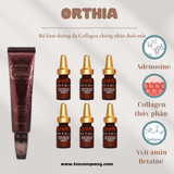  ORTHIA PERFECT COLLAGEN INTENSIVE AMPOULE EYE BEAUTY SET - Bộ dưỡng da Collagen chống nhăn đuôi mắt chuyên sâu Orthia 