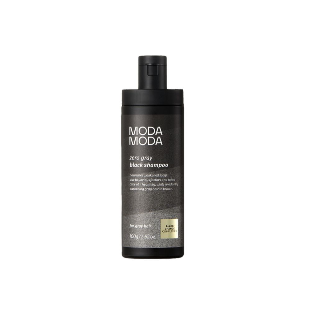 [Quà tặng] Dầu gội phủ bạc MODAMODA Zero gray black shampoo 100g 