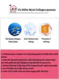  Kẹo dẻo Collagen lựu đỏ Hàn Quốc Myni Collagen Gummy 36g (3gx12 viên), da săn chắc ngăn ngừa lão hóa 
