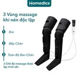  Máy masage chân khí nén HoMedics SR-160 hàng chính hãng nhập khẩu nguyên chiếc HTBeauty Việt Nam Bảo Hành 2 Năm 