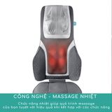  Đệm ghế massage chuyên nghiệp công nghệ GEL touch kèm nhiệt Homedics MCS-846 hàng nhập khẩu chính hãng Bảo Hành 2 Năm 