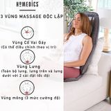 Đệm Ghế Massage đa năng công nghệ Air Flex và Smartscan Shiatsu Homedics MCS-1010HJ hàng nhập khẩu chính hãng bảo hành 2 năm 