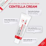  KEM 3 TRONG 1 DƯỠNG ẨM, TÁI TẠO, MẶT NẠ NGỦ CĂNG BÓNG DA-HYDROGEL REGENERATING CENTELLA CREAM HTBeauty Việt Nam 