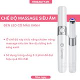  Máy massage mắt giảm quầng thâm, trẻ hoá da công nghệ điện từ trường, bổ xung ION, ánh sáng Photon xanh đỏ NanoTime F52E nhập khẩu chín hãng Bảo Hành [ 24 Tháng ] 